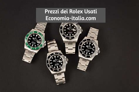 rolex usato sarzana|prezzi rolex usati.